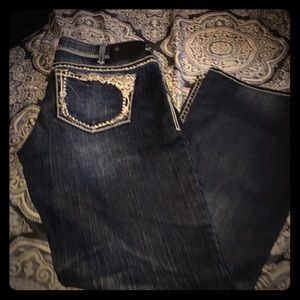 SILVER BOOTCUT JEANS